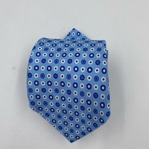 Dion Light Blue Floral Tie